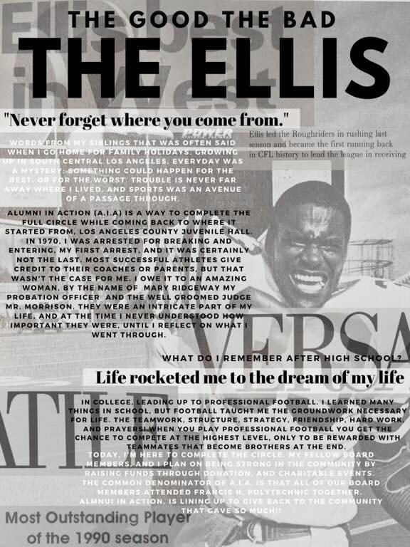 Alternate layout of the feature about Craig Ellis